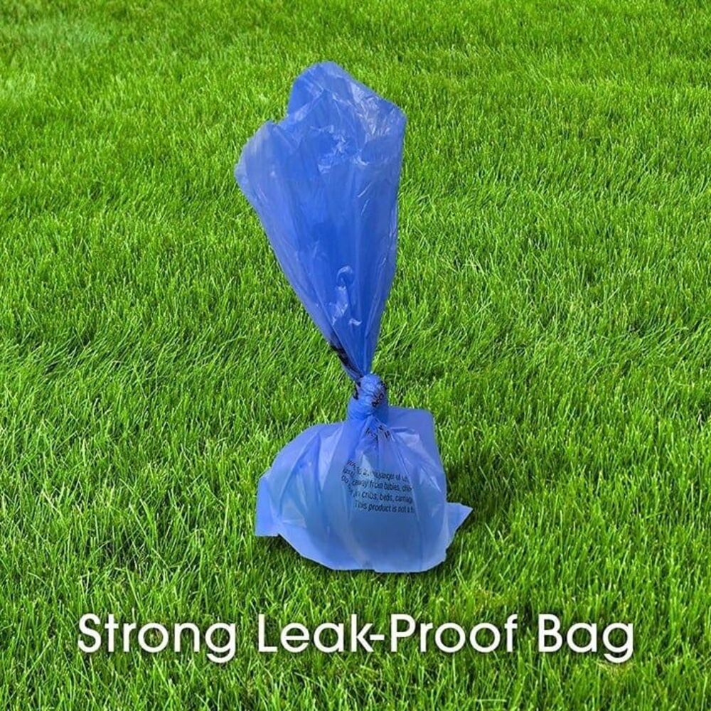 Bags On Board Dog Poop Bags | Strong, Leak Proof Dog Waste Bags | 9 x14 Inches - Picture 3 of 8